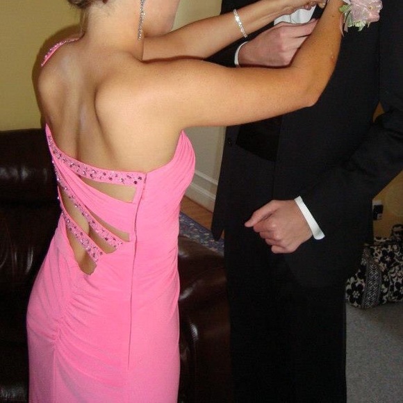 Pink prom dress - Picture 4 of 4